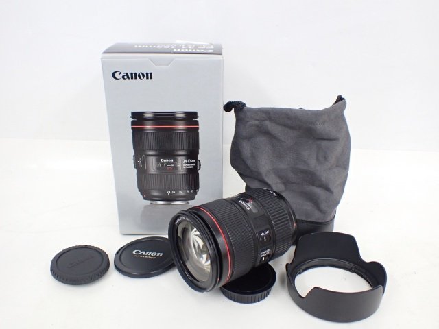 CANON ZOOM EF 24-105mm f4 L IS II USM 標準ズームレンズ キヤノン 元