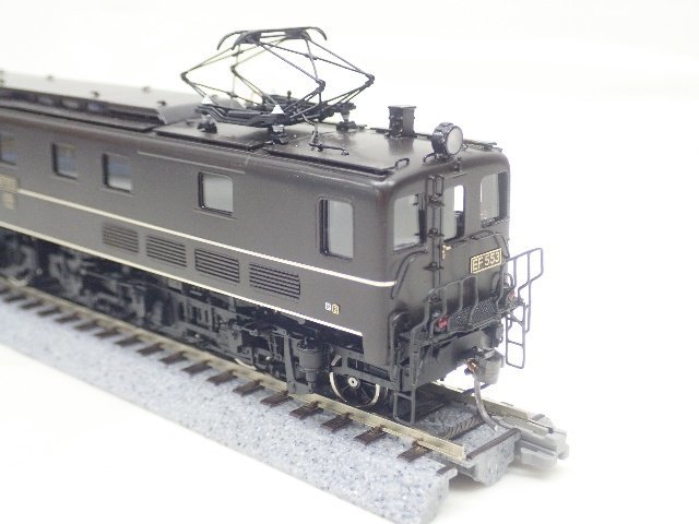 ムサシノモデル 省型電気機関車 国鉄 EF 55 3号機 戦後 HOゲージ 鉄道模型 元箱付き ¶ 69AFD-47
