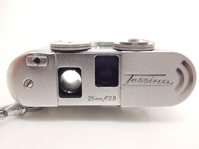 Tessina automatic 35 25mm F2.8テッシナ 35mmフィルム超小型カメラ スパイカメラ スイス製 ストラップ付 ▲ 69BC7-7_画像2