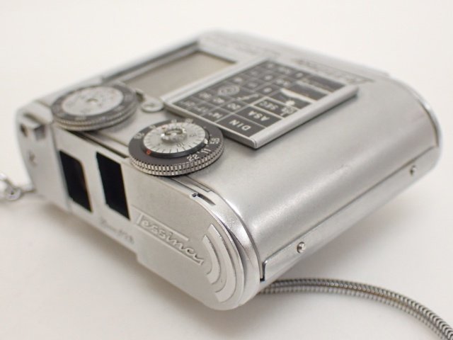 Tessina automatic 35 25mm F2.8テッシナ 35mmフィルム超小型カメラ スパイカメラ スイス製 ストラップ付 ▲ 69BC7-7_画像3