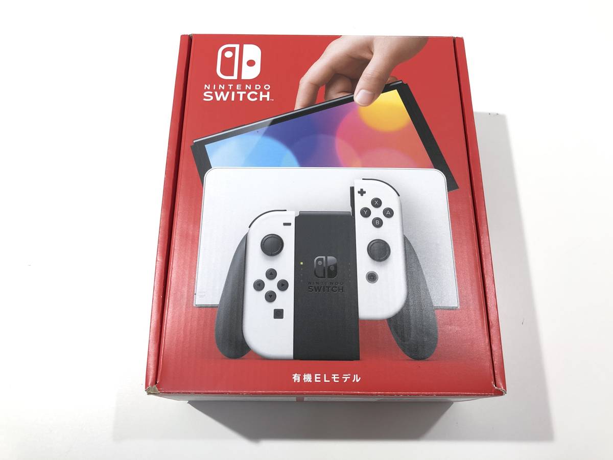 1円スタート中古品店舗印有りswitch本体有機ELモデルニンテンドー