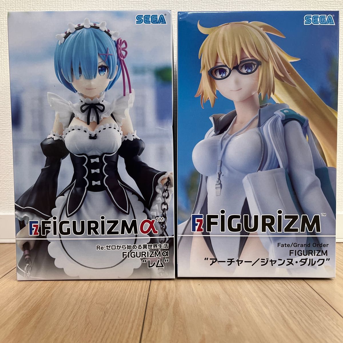 リゼロ/fate figurizmフィギュア2体セット