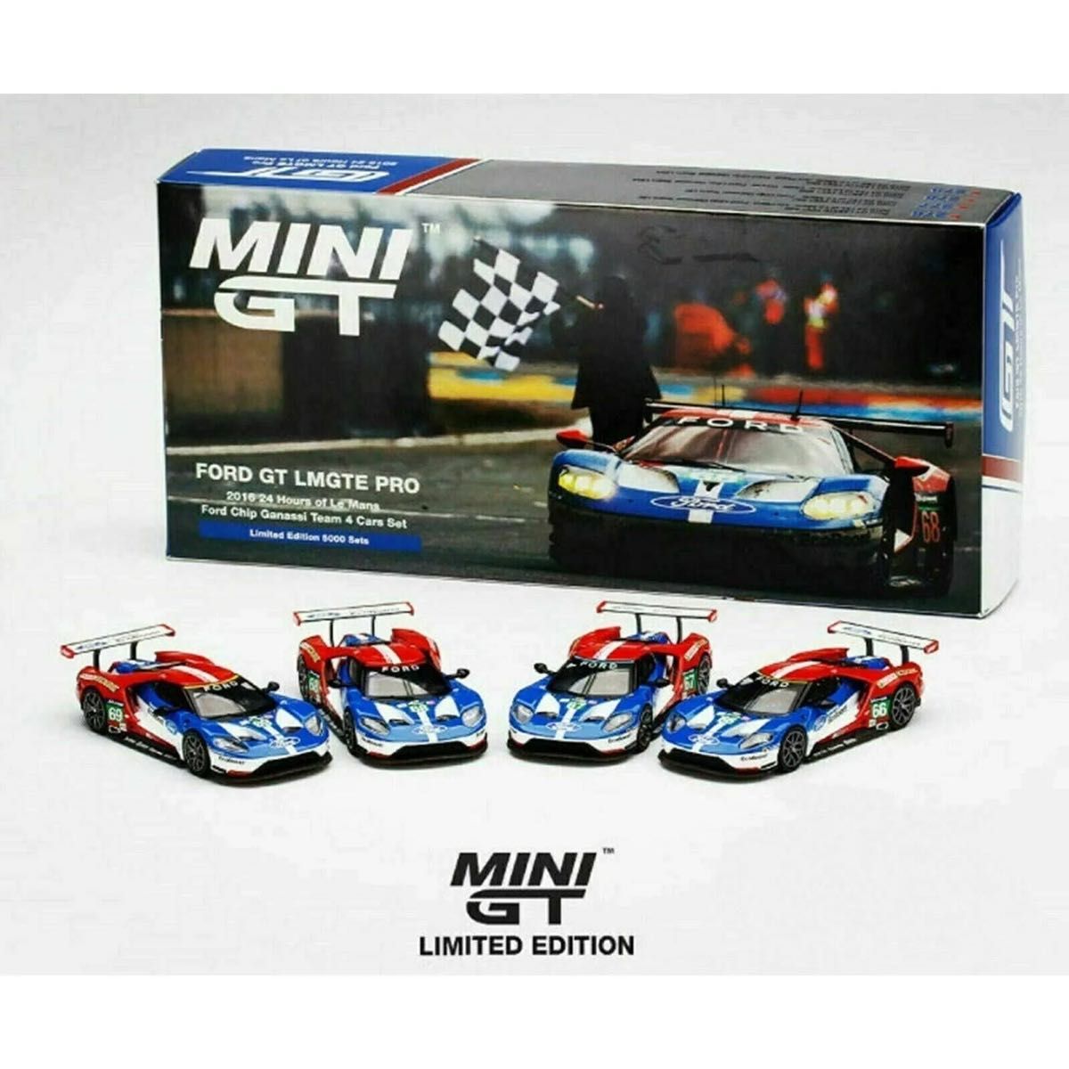 MINI  GT Ford フォード　GT LMGTE Pro 2016 MGTS0001 ルマン　24 4台セット