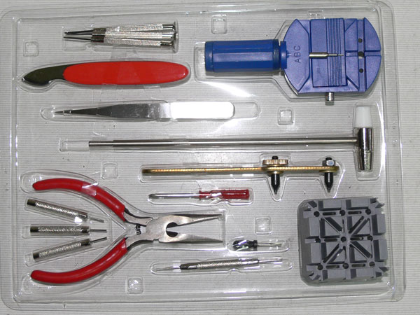  for watch tool set pin pulling out opener etc. 16 point set free shipping one part region excepting 