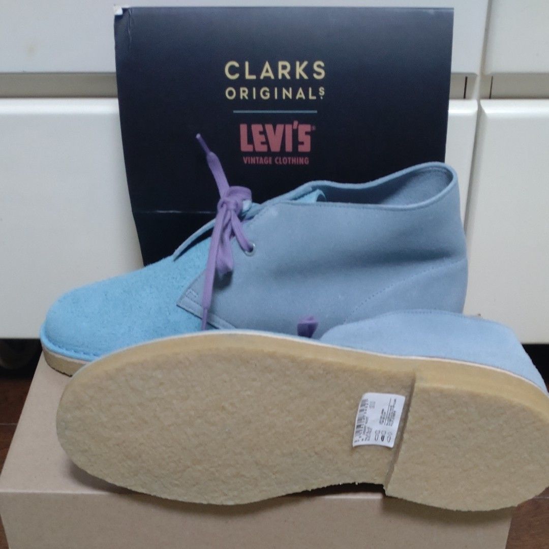 新品 LEVI'S VINTAGE CLOTHING x Clarks Originals デザートブーツ リーバイス クラークス
