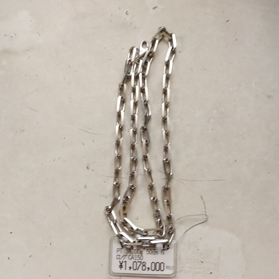 新品】 Pt850 【即決】 チェーンネックレス - akgtcanada.com