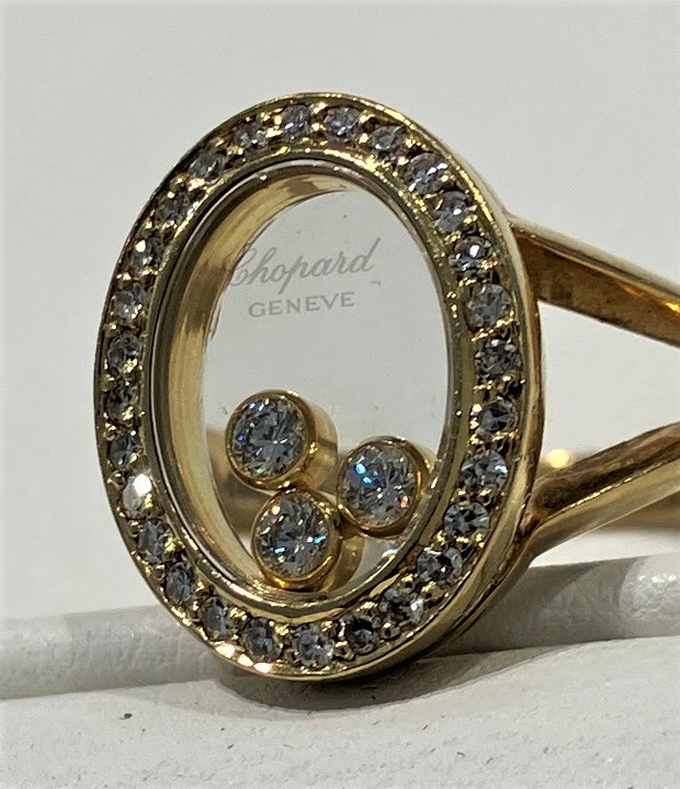 Chopard ショパール ハッピーダイヤモンド オーバル【ME800EbST】-