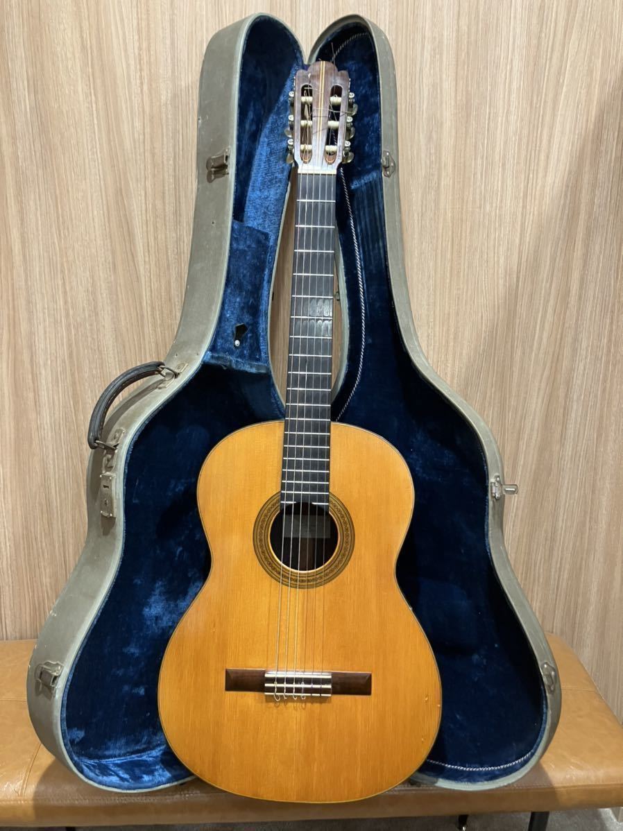 ME868 1円 Masaru Kono No5 河野 賢 クラシックギター ケース付き