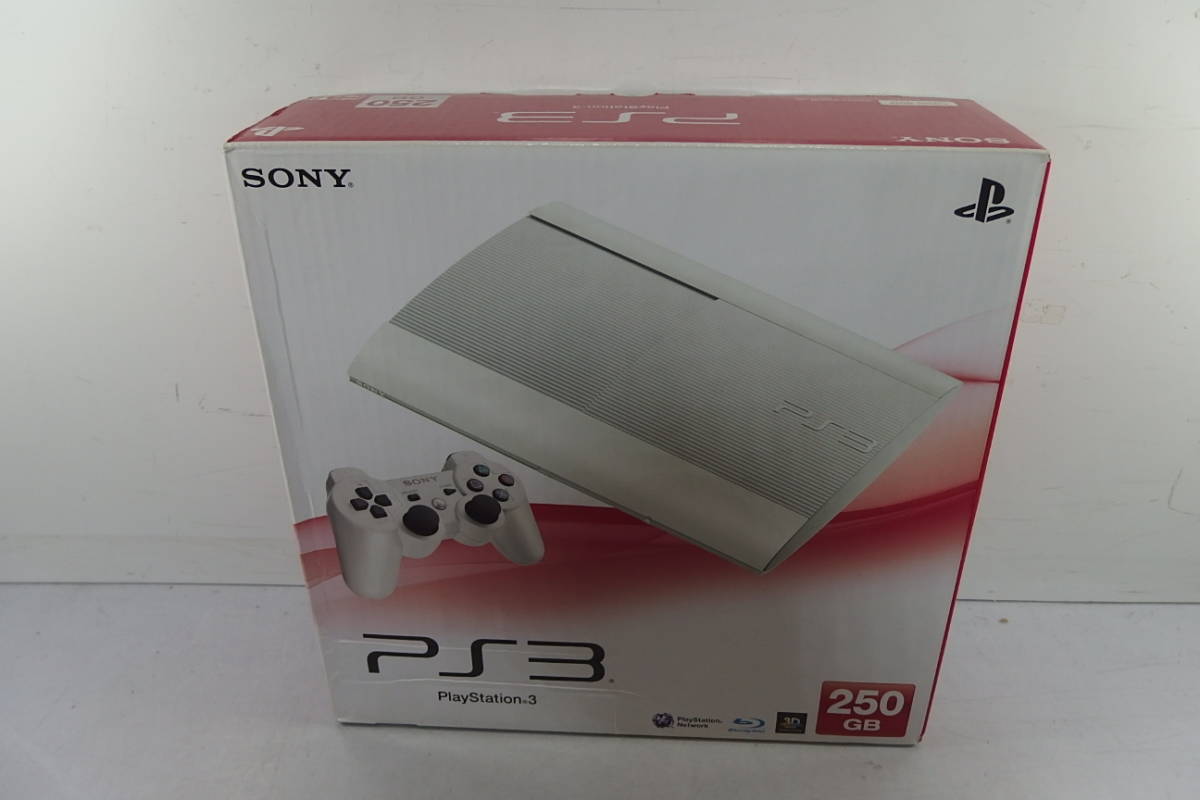◆未使用 SONY(ソニー) PS3 プレステ3 本体 PlayStation3 250GB CECH-4200B ホワイト プレイステーション3 未開封ソフト付