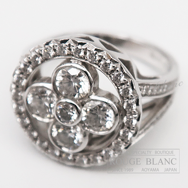 ルイヴィトン　リング　バーグブロッサムGM　ホワイトゴールド×ダイヤモンド　#49(9号) 　ヴィトン　指輪