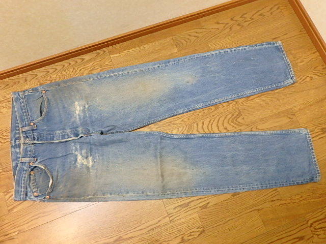 世界有名な s302k levi's 501xx リーバイス W34 ダメージ ジーンズ USA