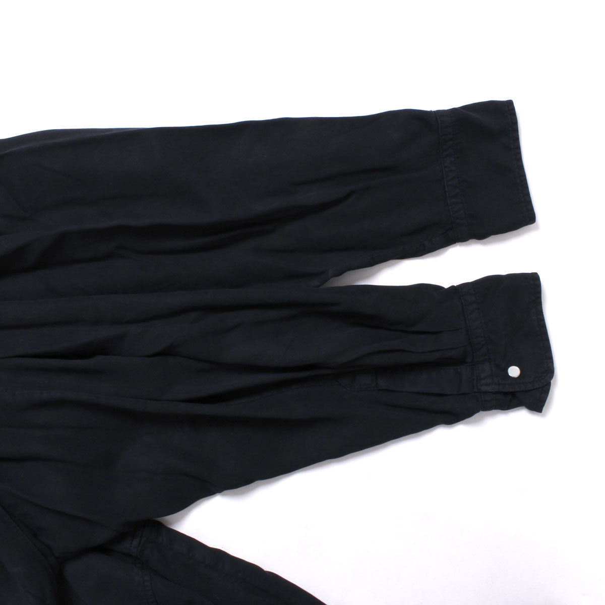 20AW【タグ付き・新品・定価119,000円】ISABEL MARANT NAVEEN DRESS size38 FADED BLACK イザベルマラン シャツワンピース - 6