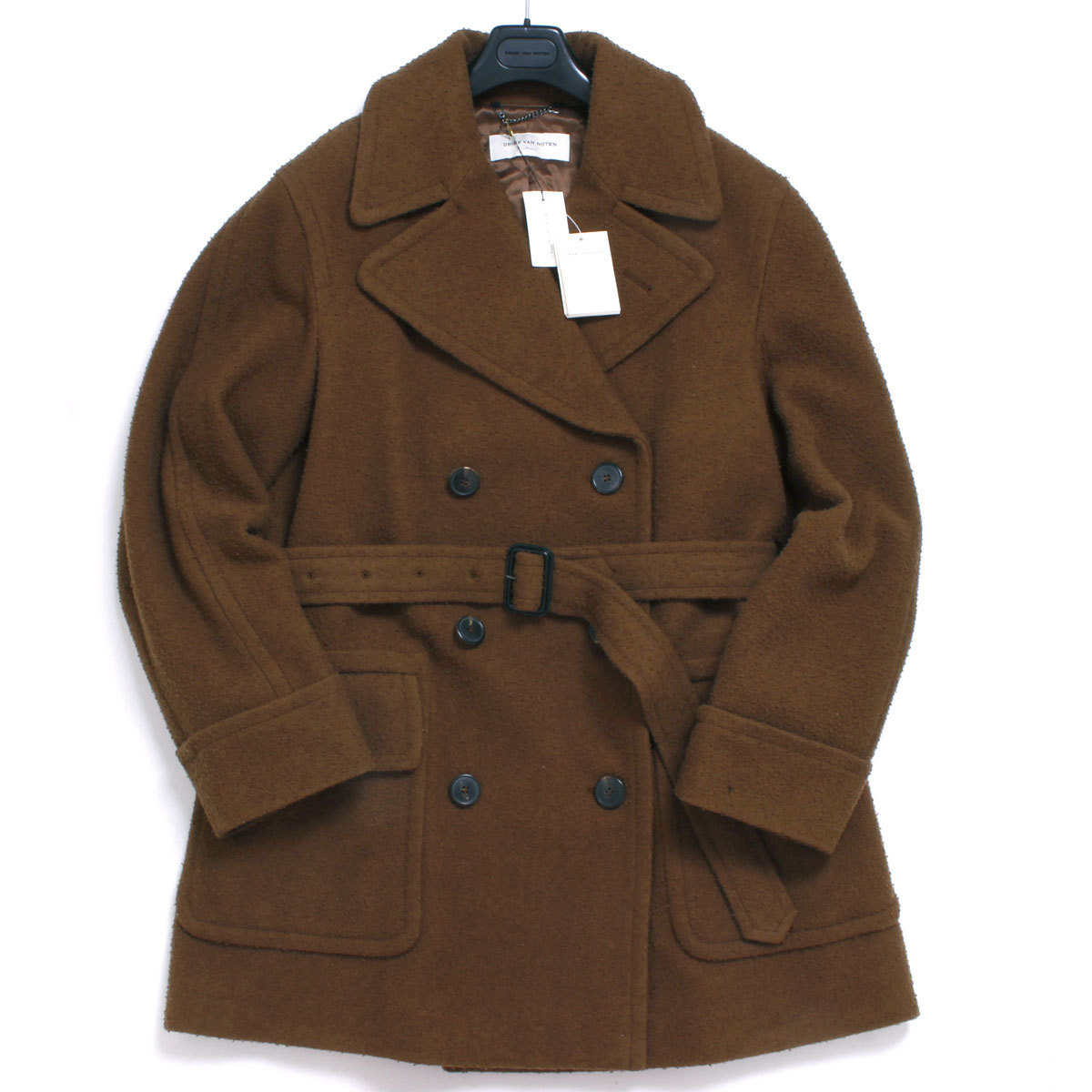 新品 DRIES VAN NOTEN RIGMORE 1051 M.W.COAT ピリング加工 新品 DRIES VAN NOTEN RIGMORE 1051 M.W.COAT ピリング加工