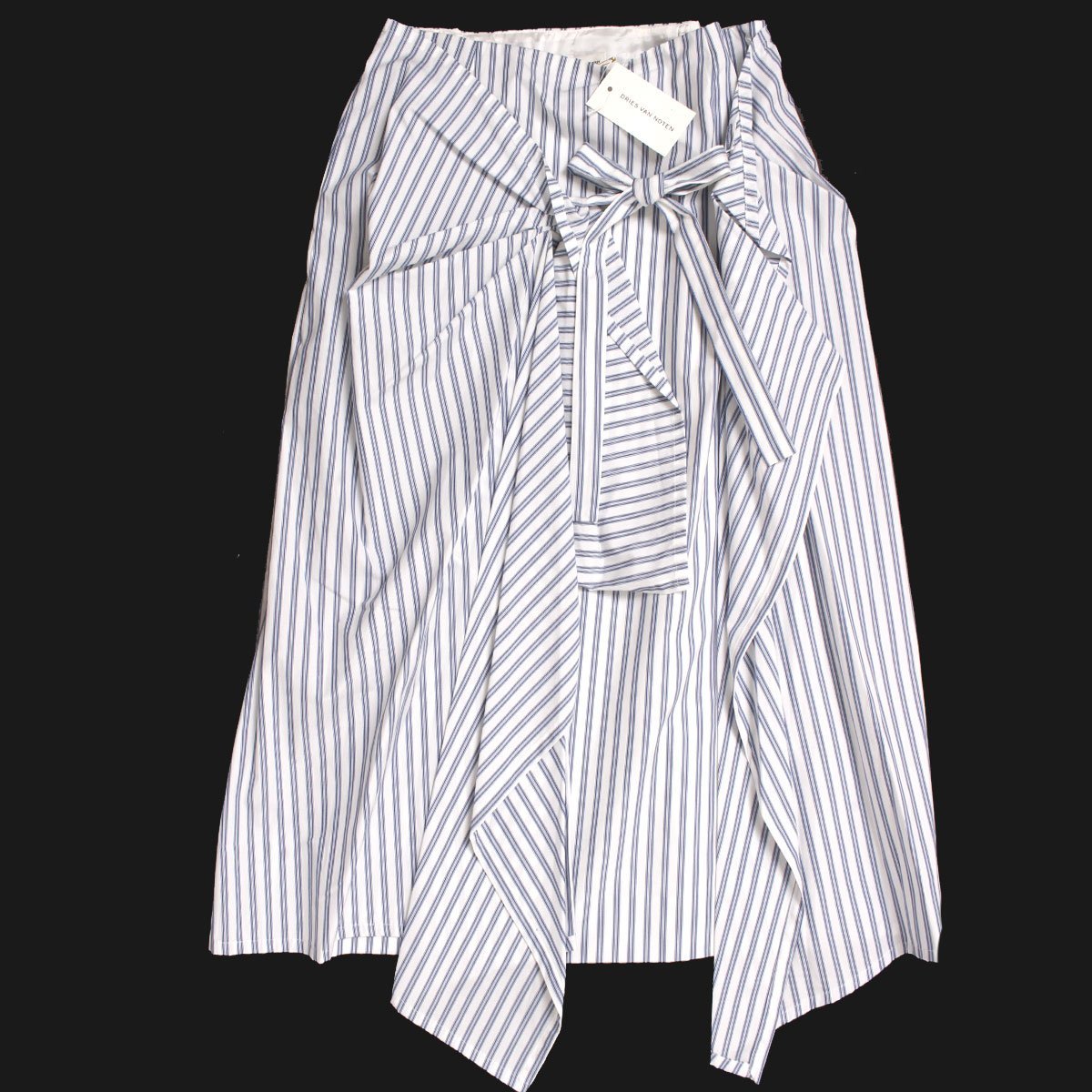 海外通販 DRIES VAN NOTEN SABRA アシンメトリーラップスカート
