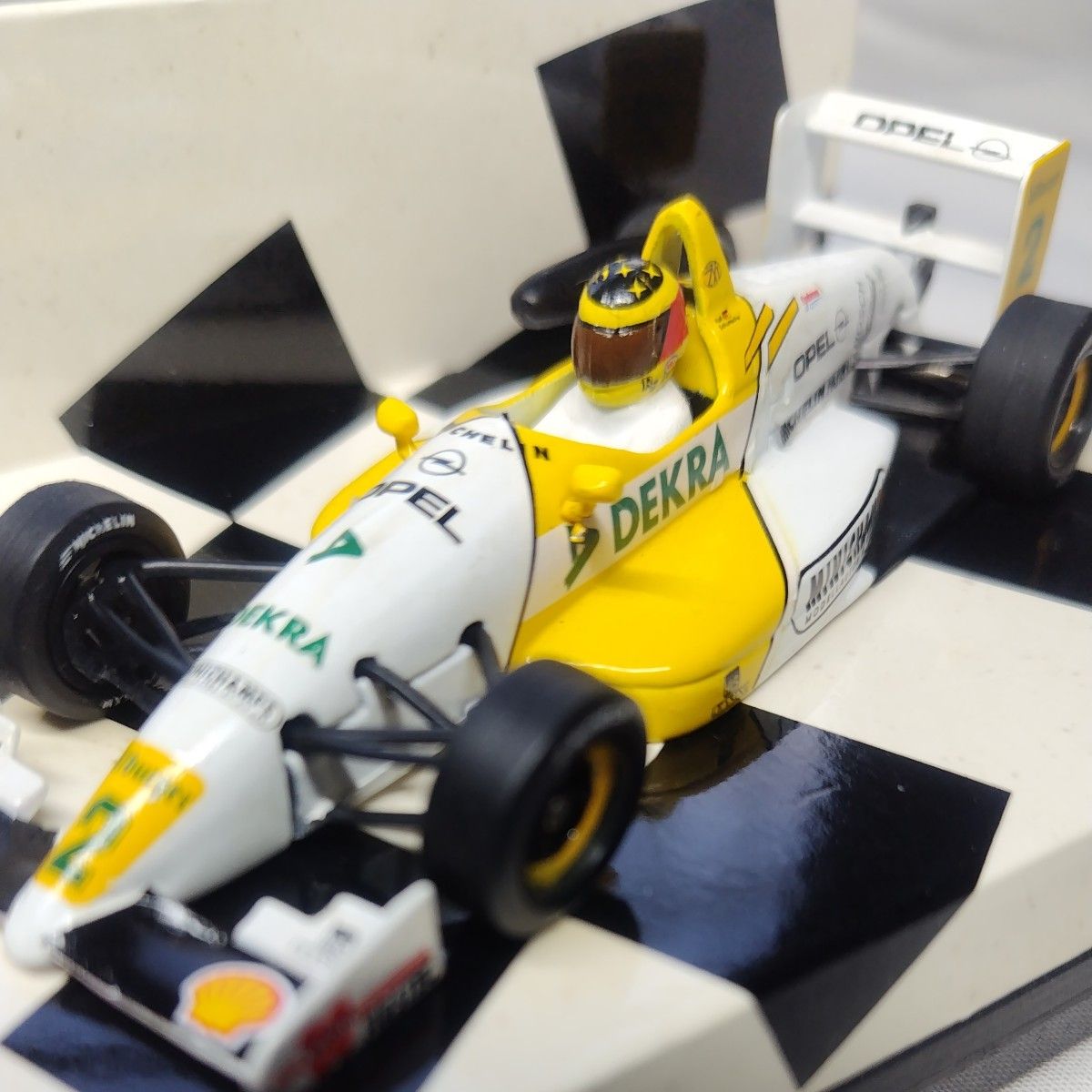 ミニカー 1/43 ミニチャンプス  DALLARA OPEL F3 R.SCHUMACHER 1994 #2