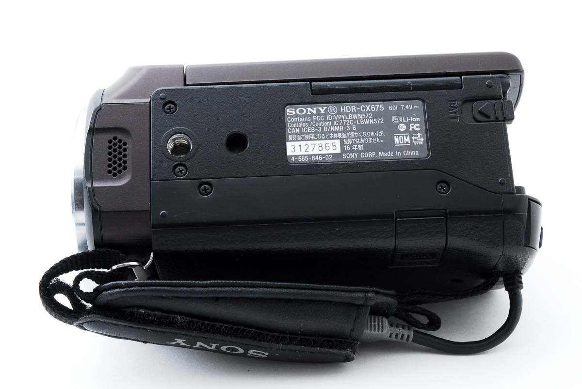 SONY Handycam HDR-CX675 ソニー ハンディカム デジタルHDビデオカメラ #7325_画像8