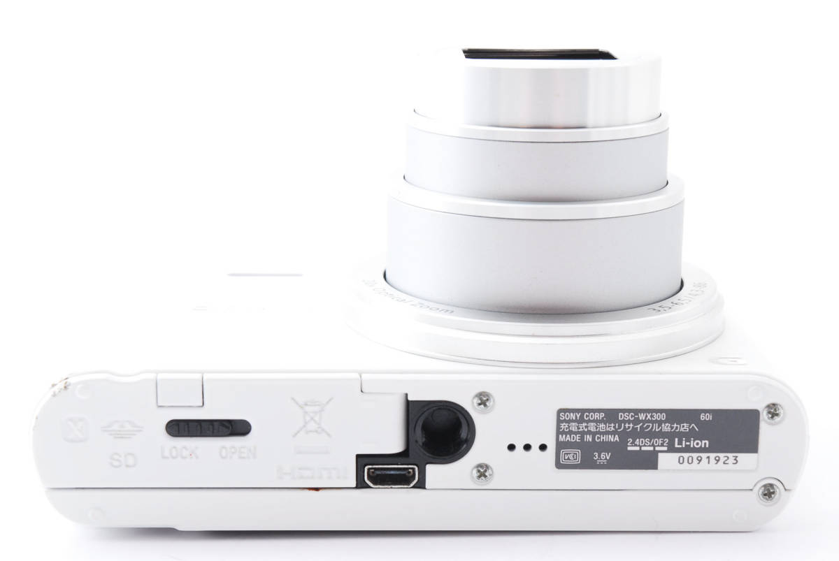 SONY Cyber-shot DSC-WX300 4.3-86mm F3.5-6.5 ソニー サイバーショット コンパクトデジタルカメラ ズームレンズ #7367_画像9