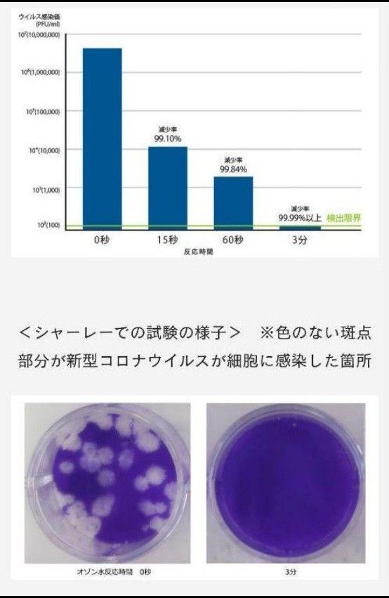 トレビ クリアゼロ FWO-3 オゾン水生成器 掃除 接触感染防止 風邪予防 花粉対策 スプレー