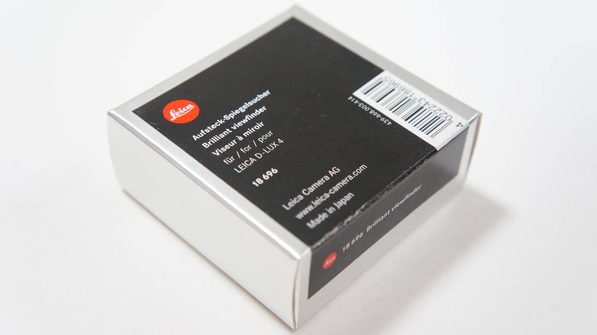 LEICA 18696 Brilliant viewfinder 24mm for D-LUX 4 ビューファインダー [F2636]の画像8