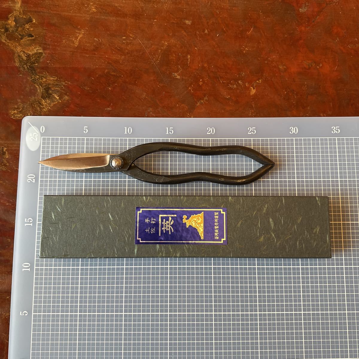 特注 瓢箪型 笹岡鋏製作所 植木鋏 未使用品 長期保存 超希少