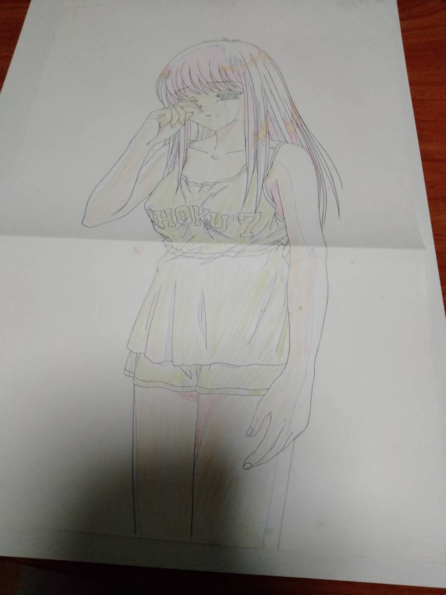 全くの未使用、新品 2042 下級生 セル画 原画 中判 か行 www