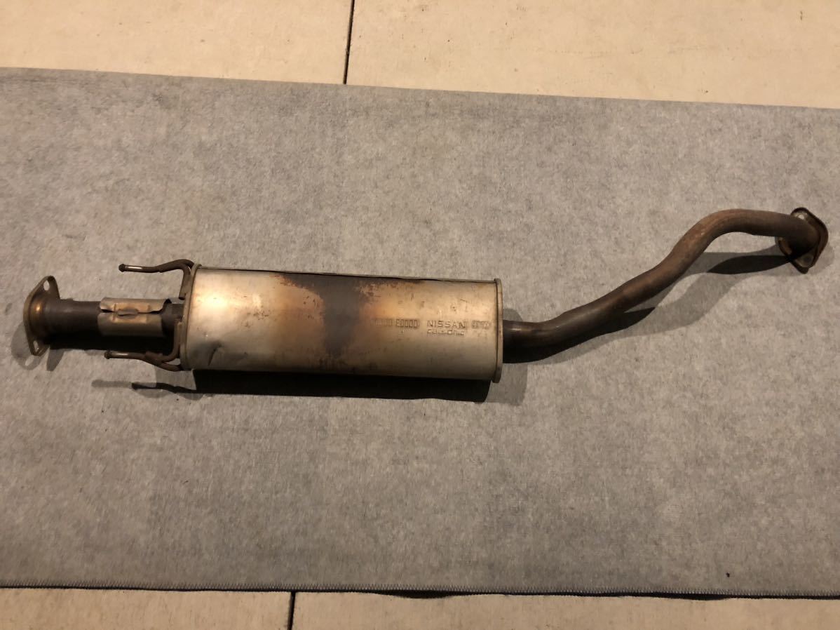 日産 純正 Z12 キューブ E11 ノート 中間パイプ センター マフラー