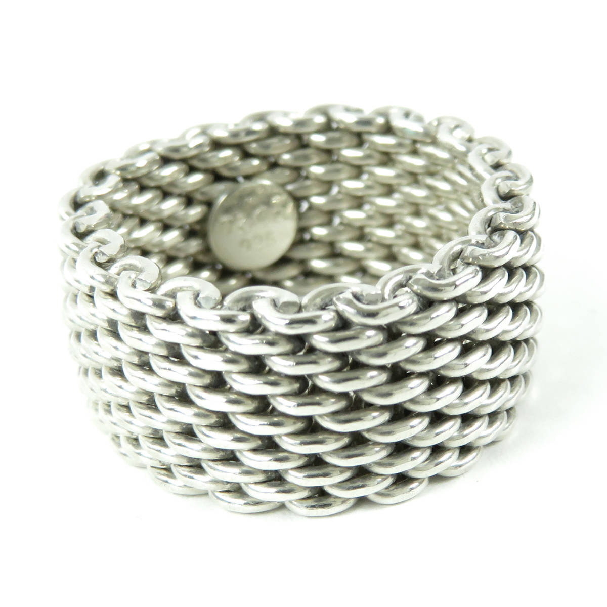 希少》Tiffany&Co. ダブル カーブド バンド リング 12~13号 売れ済