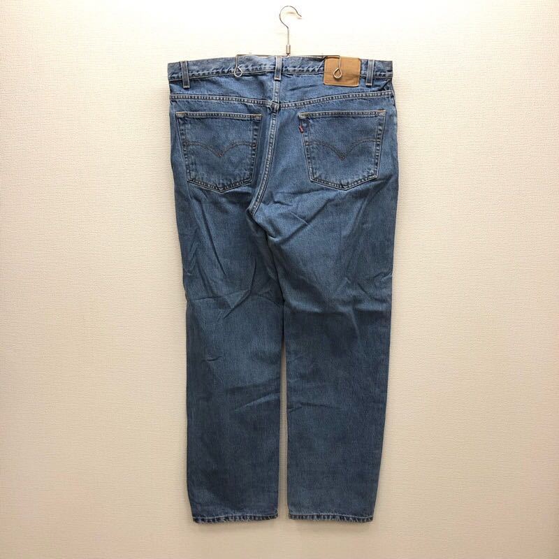 [EC252]Levi\'s 505 W42 L32 large size big size jeans ji- bread Denim pants men's brand old clothes Levi's 505 free shipping 