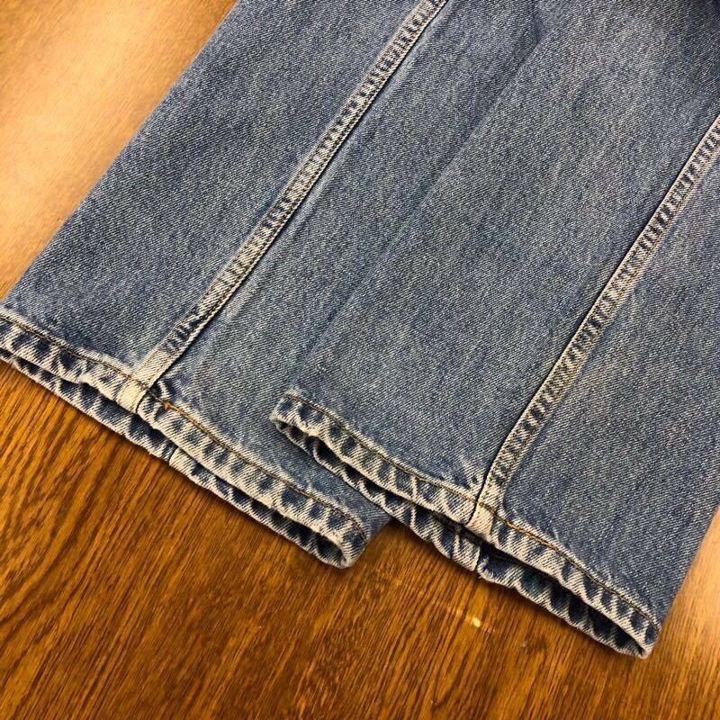 [EC252]Levi\'s 505 W42 L32 large size big size jeans ji- bread Denim pants men's brand old clothes Levi's 505 free shipping 