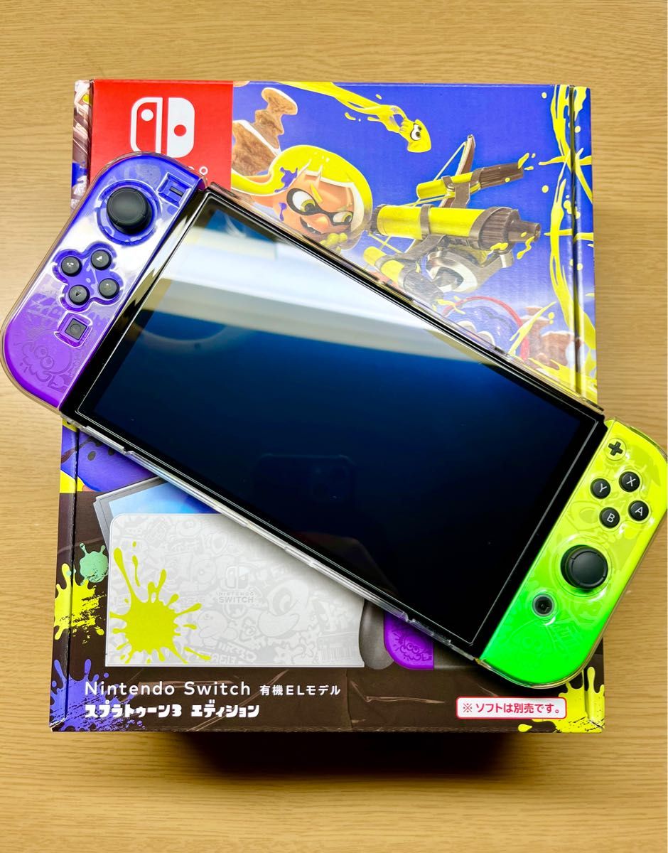 【付属品完備・極美品】Nintendo Switch 本体 ニンテンドースイッチ 有機ELモデル スプラトゥーン3エディション