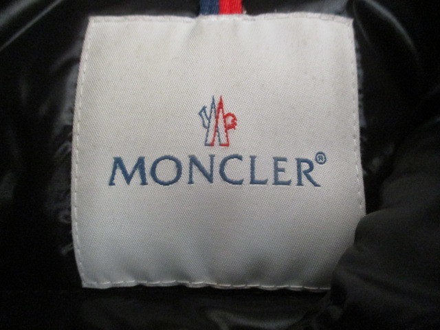 モンクレール MONCLER でかロゴ ワッペン エベレスト ダウン ジャケット 黒 2  国内正規品の画像4