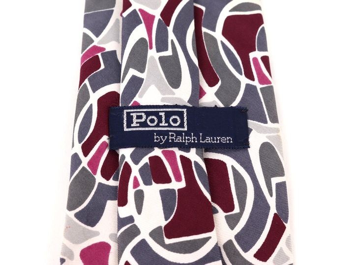  Polo Ralph Lauren silk total pattern . what pattern rice made cloth America made brand necktie men's multicolor Polo Ralph Lauren
