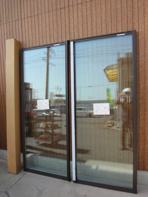 R-658 引取り限定 トステム リクシル サーモスL W1640ｘH2030ｍｍ GG-15720 単体引違い窓半外 ペアガラス 複層ガラス サッシ 窓の画像1
