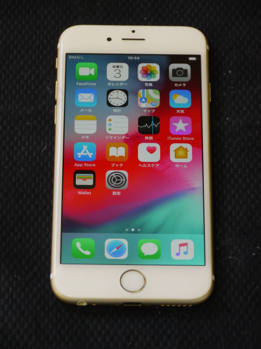 SoftBank　Apple　iPhone 6　Gold ゴールド　16GB　NG492J/A　バッテリー交換済品　スマートフォン　動作確認済_画像1