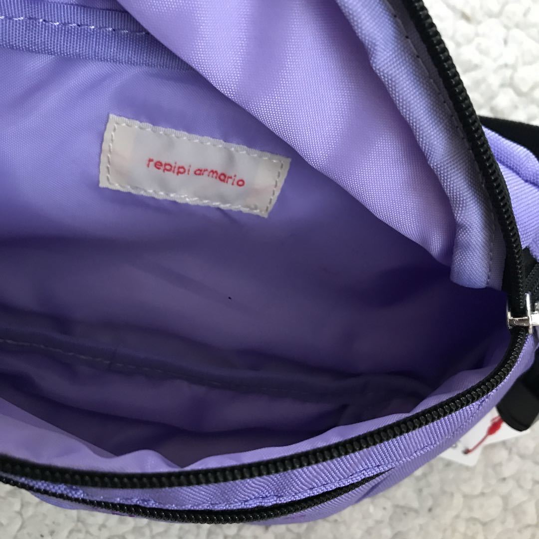 レピピアルマリオ repipi armario シシュウロゴウエストバッグ