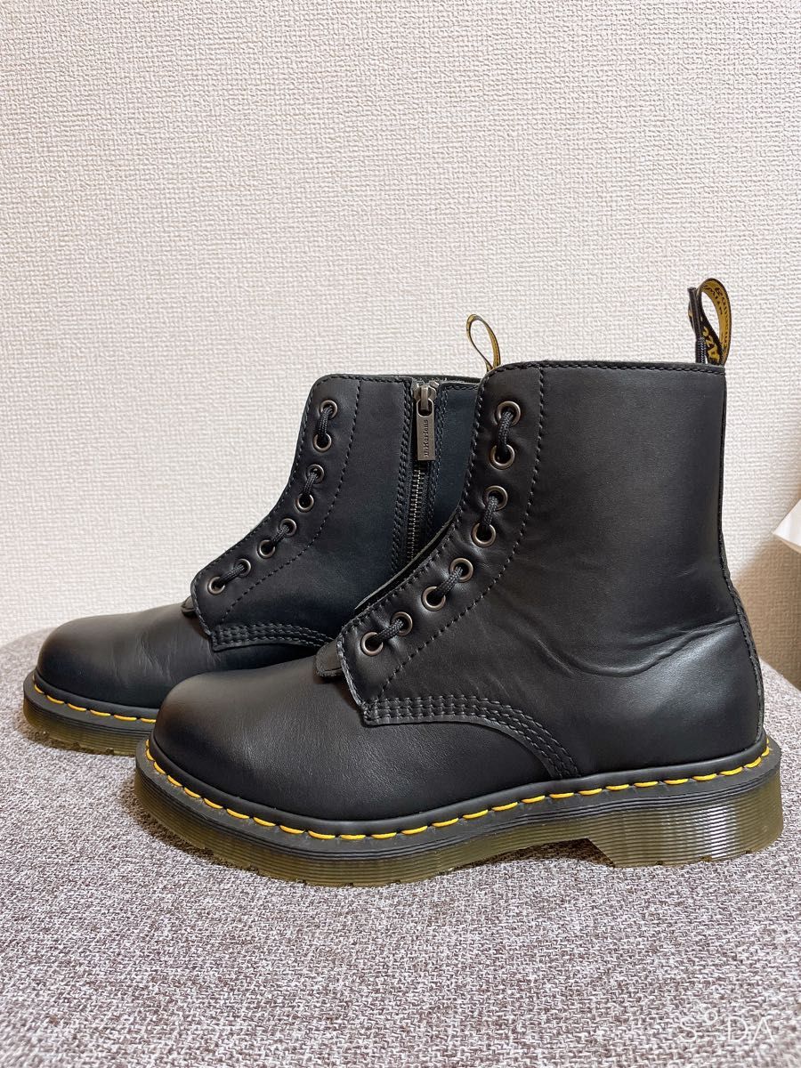 【美品】Dr.Martens ドクターマーチン PASCALフロントジップ・UK6 4