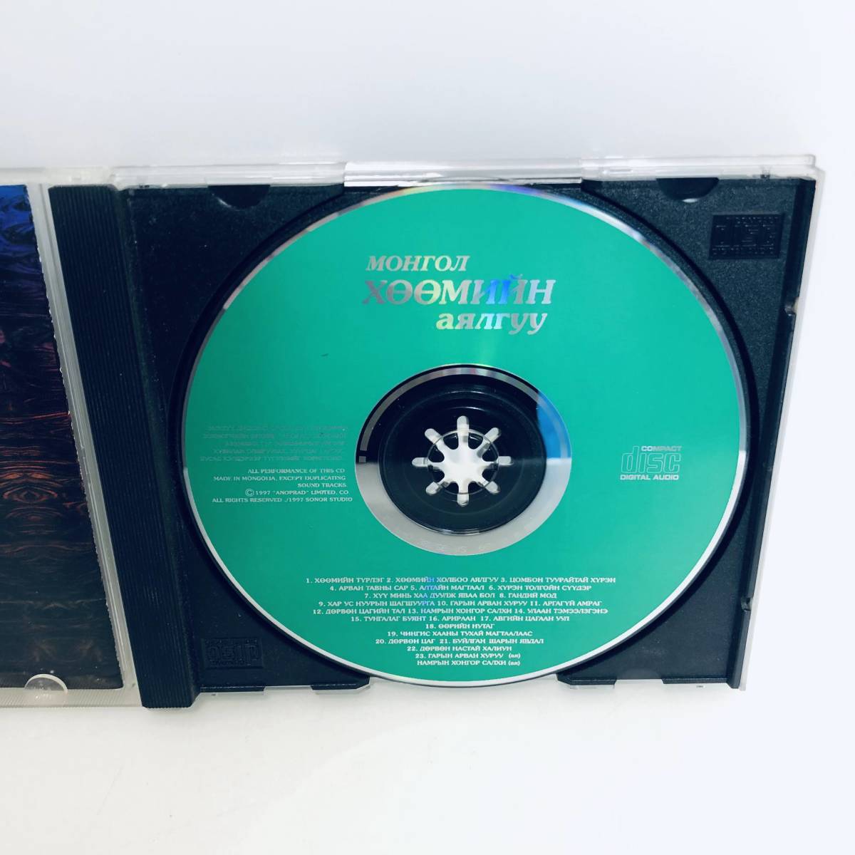 【CD】モンゴル ホーミーのメロディ/ MONGOLIAN KHUUMII ※ネコポス全国一律送料260円_画像4