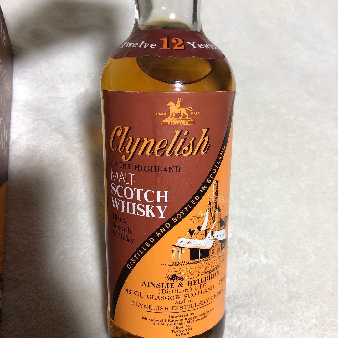 クライヌリッシュ 12年 オフィシャル WHISKYTECA EDWARD & EDWARD 自宅