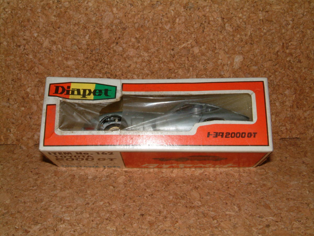 ** Diapet made in Japan No.162 Toyota 2000GT minicar **