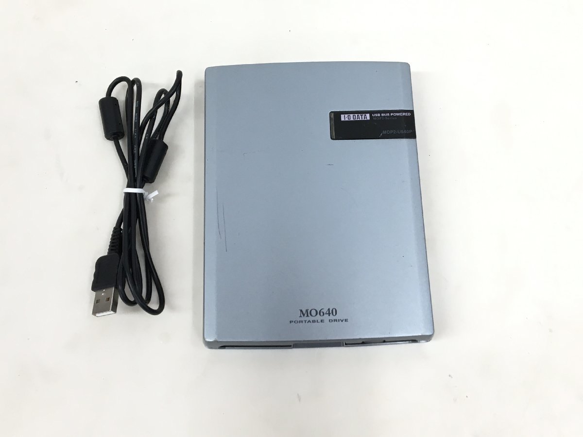 独特の素材 640MB MOドライブ IODATA MOP2-U640P USB 中古品 (管:2A2