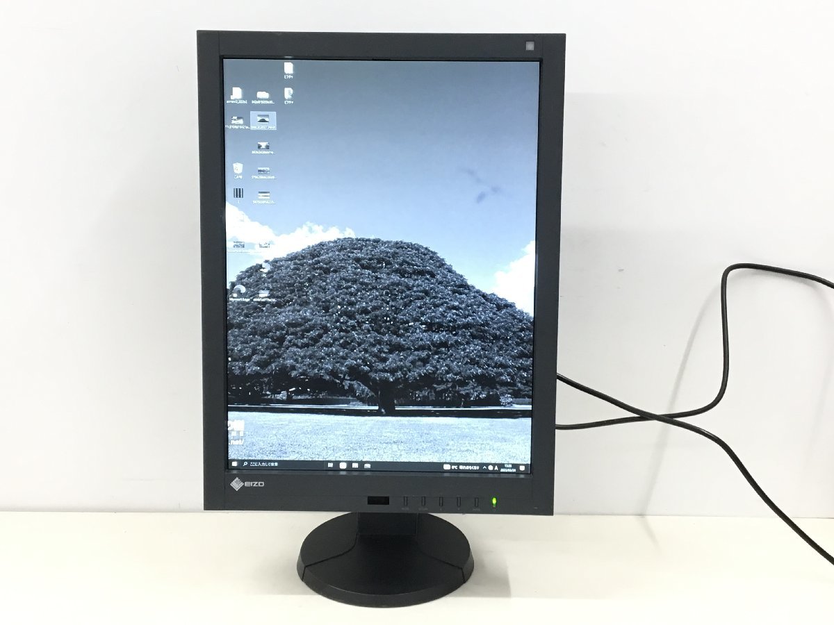EIZO21.2型 液晶モニタ- RadiForce GX340 昇降・回転可能 （使用時間:4788H)　2014年製　中古現状品（管：2E-M）