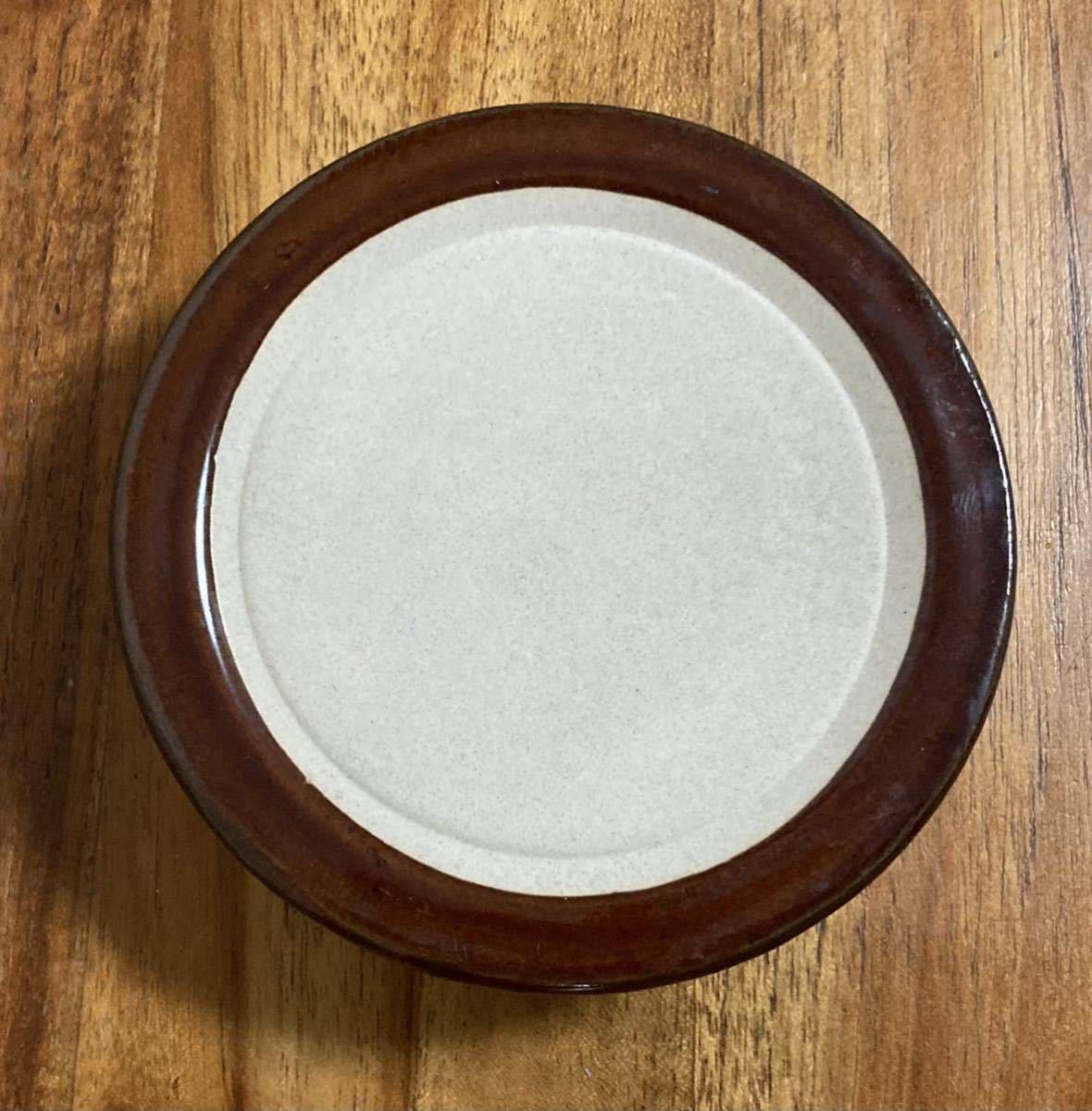 昭和レトロ品　サントリー ウイスキー　ノベルティ　陶器の灰皿　10cm 送料無料_画像3
