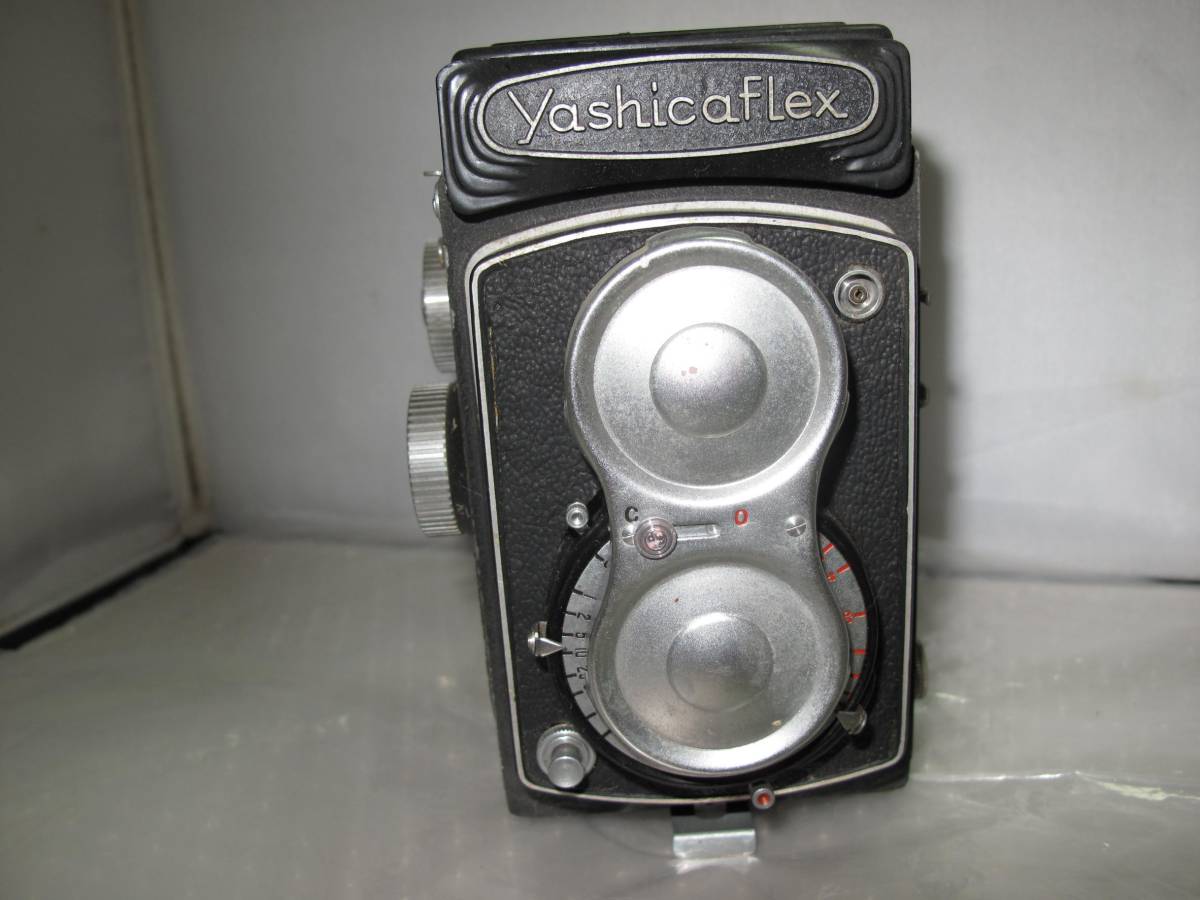 yashica Flex ヤシカフレックス 二眼レフカメラ 80㎜ 1：3：5 動作未確認 ジャンク品_画像1