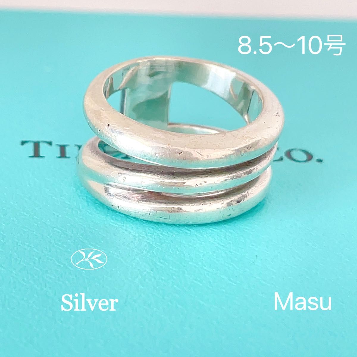 極美品 TIFFANY ティファニー ダイアゴナル 925 リング 10号 | www