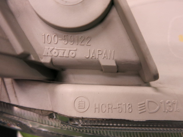 H19 год 5 месяц # Wagon R FX-S ограниченный DBA-MH22S передняя фара правый # галоген (KOITO 100-59122) [ Gifu departure ]