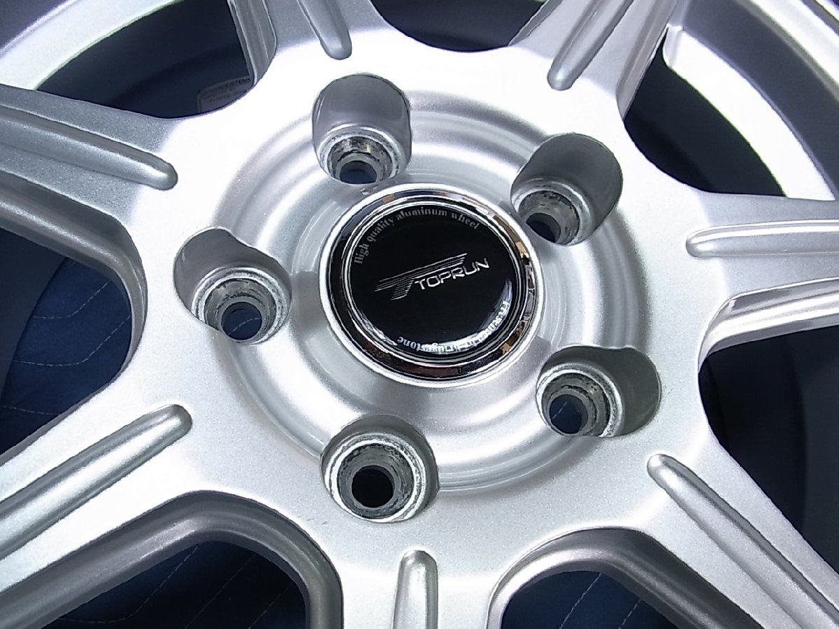 BRIDGESTONE TOPRUN R7 15インチ 6J +53 5H PCD 114.3 アルミ BRIDGESTONE TOPRUN R7 15インチ 6J +53 5H PCD 114.3 アルミ