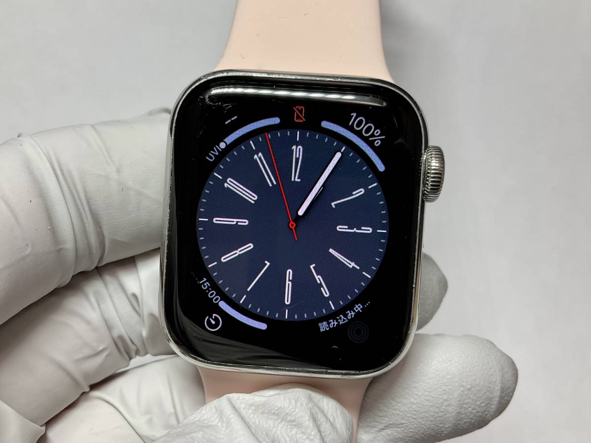 Apple Watch Series 4 GPS+Cellularモデル 40mm シルバーステンレス