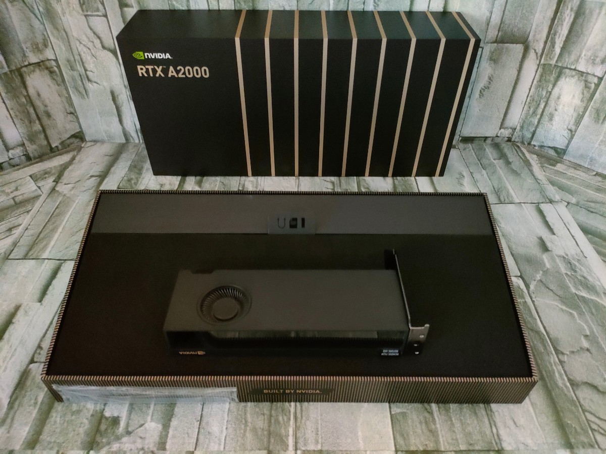 NVIDIA ELSA RTX A2000 6GB LP 【グラフィックボード