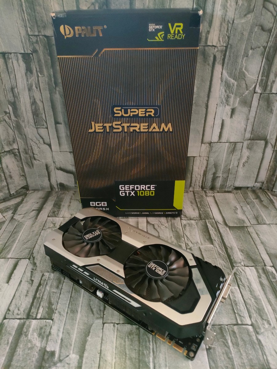 NVIDIA Palit GeForce GTX1080 8GB SUPER JET STREAM 【 グラフィック