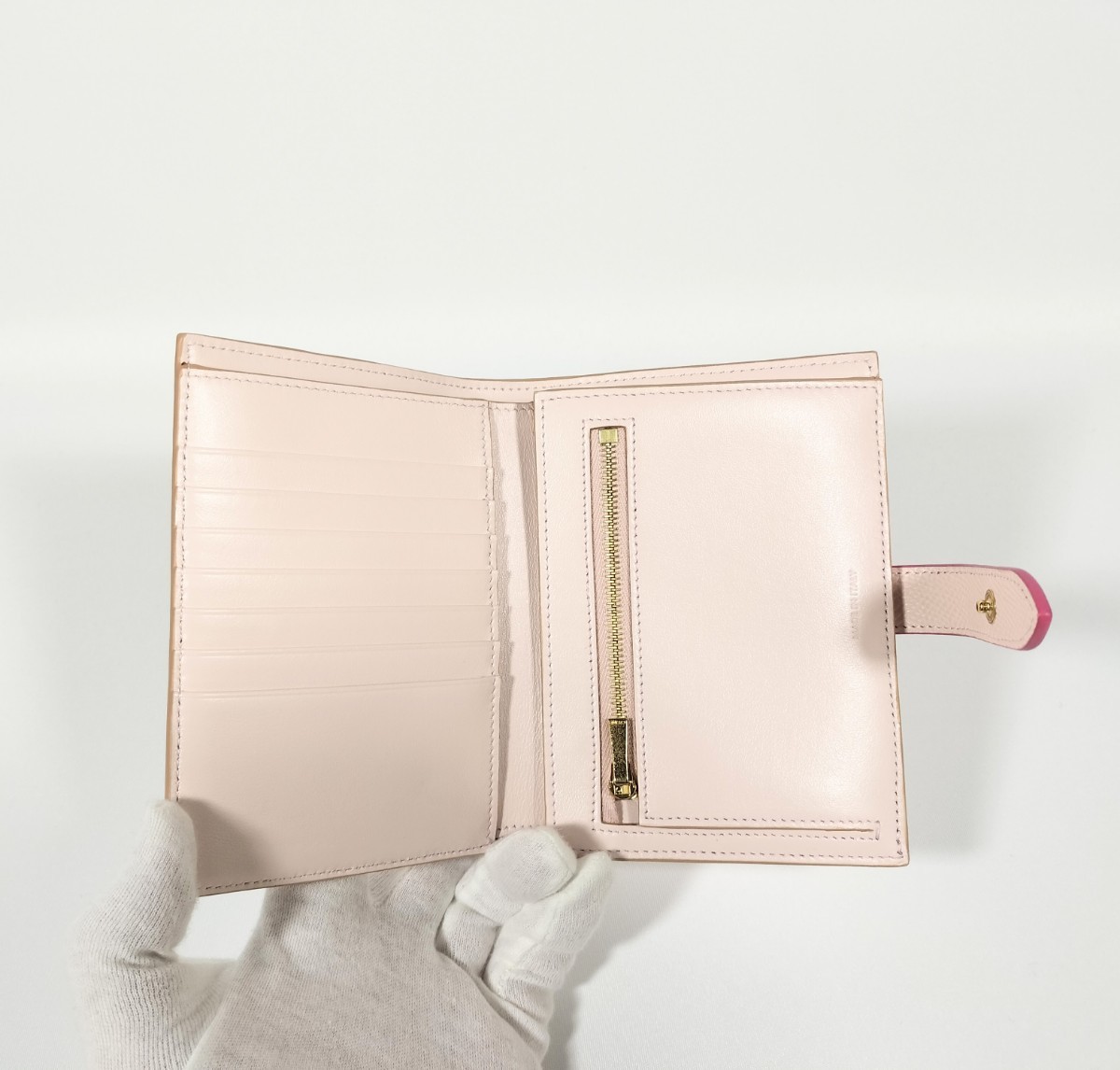 CELINE ミディアム ストラップウォレット バイカラー セリーヌ 新品